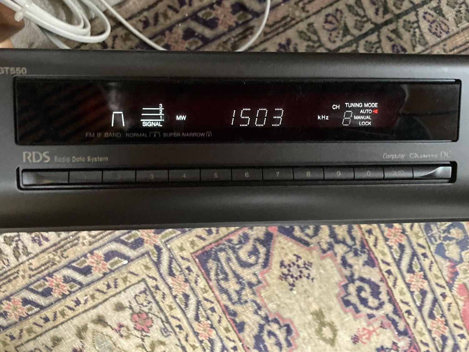 Technics Receiver: Technics - Model St-Gt 550 – Gebraucht aus zürich von papalapa 1