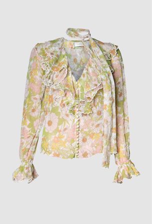Zimmermann Silk Blouse [Rrp $600]