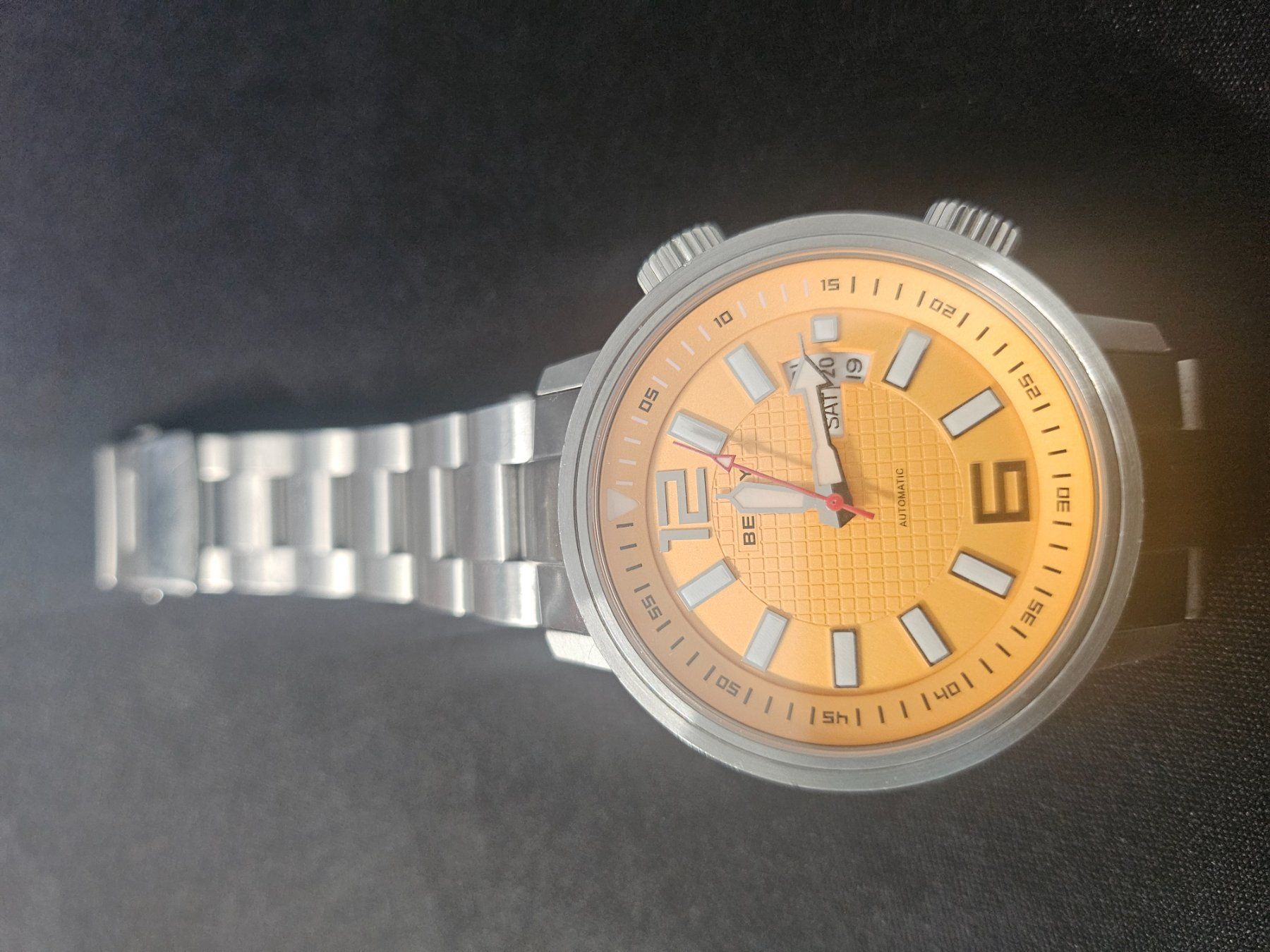 Orologi: Berny Compressor Auto Miyota 8205 dive watch – Usato da Lausanne venduto da dendri 3
