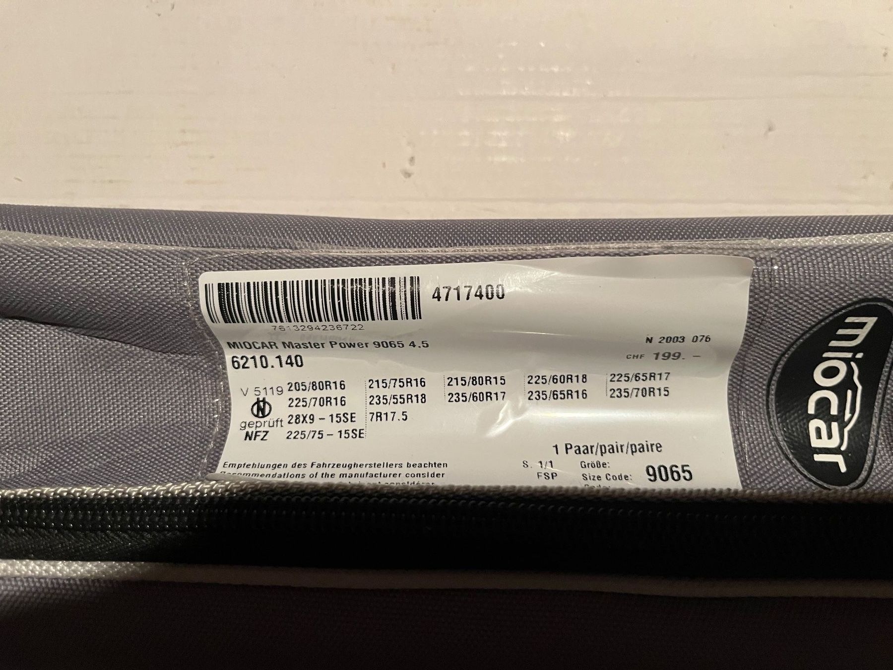 Schneeketten: Neue MioCar Schneeketten 9065 – Neu und originalverpackt aus Bern von Vineb 1