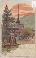 La Scierie au Village Suisse Paris 1900
