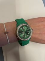 Grüne Armbanduhr Mandarin