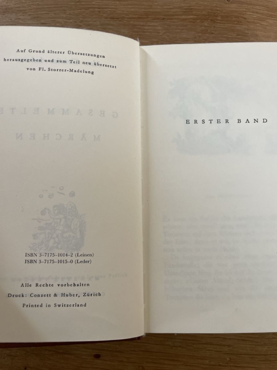 Bücher: Antikes Buch Gesammelte Märchen - Hans Christian Andersen – Gebraucht aus Winterthur von cheerio97 5