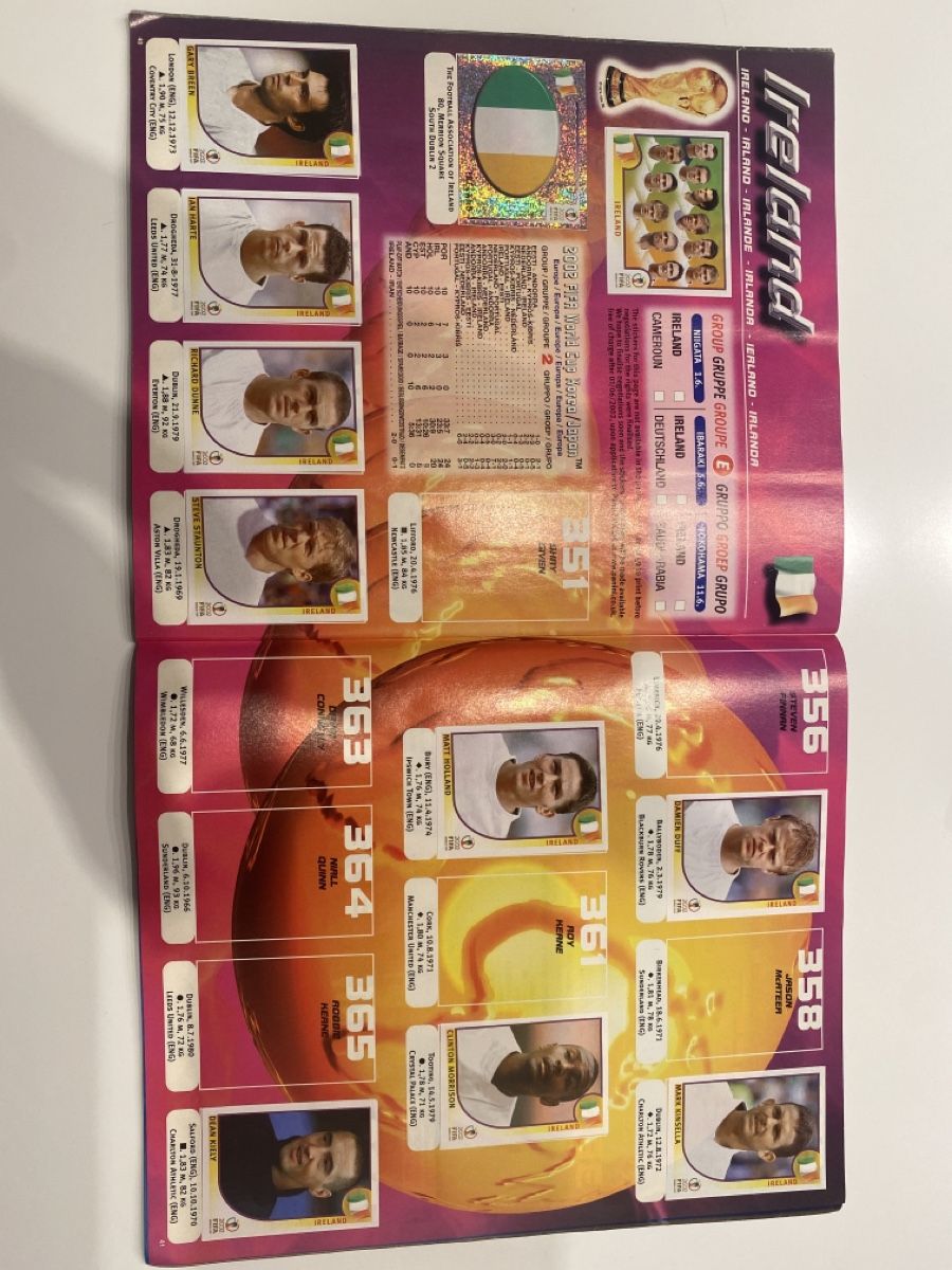 Panini Album: Panini WC 2002 Album – Usato da Uster venduto da oik_5k2y 2