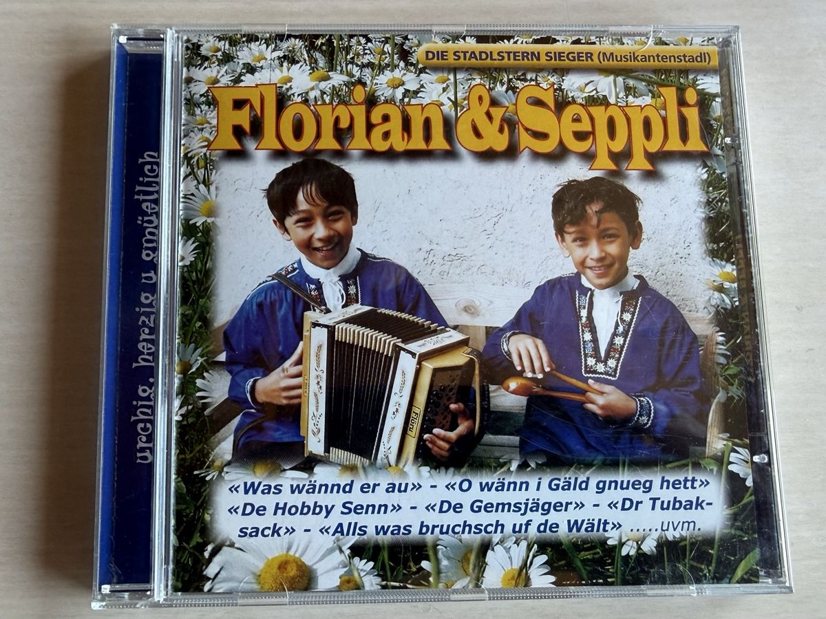 CD: Florian & Seppli CD urchig, herzig u gmüetlich  – Usato da Oberried Brienz venduto da Chyara