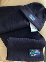 LACOSTE Set  Mütze und Schal  NEU  WOLLE 100%
