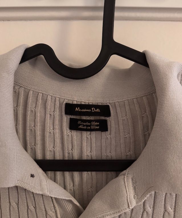 Massimo Dutti Polo-Shirts: Massimo Dutti polo tshirt grey – Gebraucht aus Zürich von mateuszptrk 1