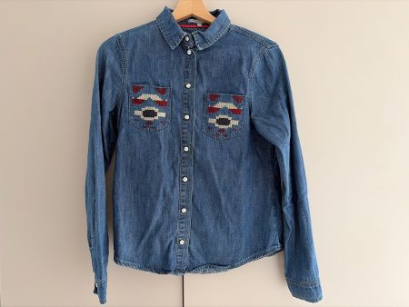Jeans Hemd - Gr. 36