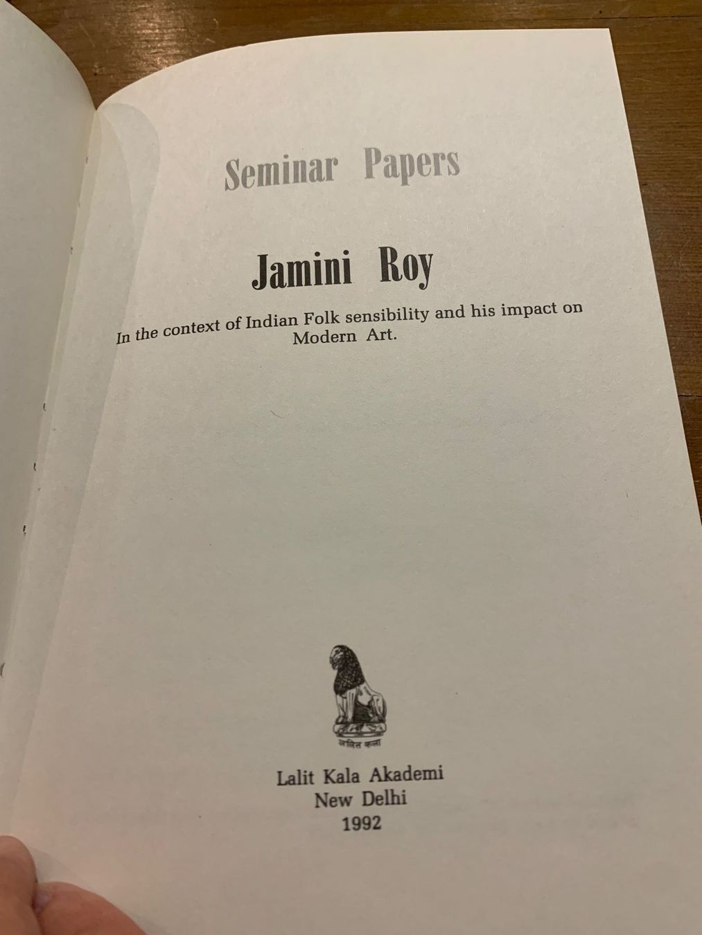 Libri: 2 art booklets on Jamini Roy India – Usato da Rossiniere venduto da mar_h9d6 6