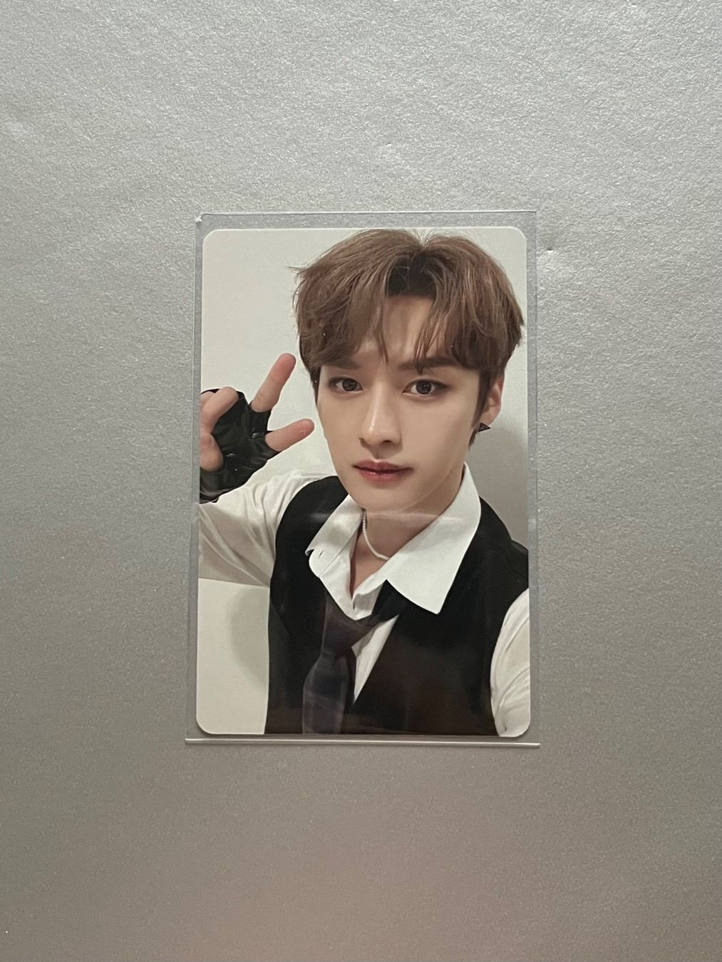 Carte collezionabili: PC Photocard Stray Kids Lee Know Christmas EveL – Usato da Zürich venduto da eloises_lens