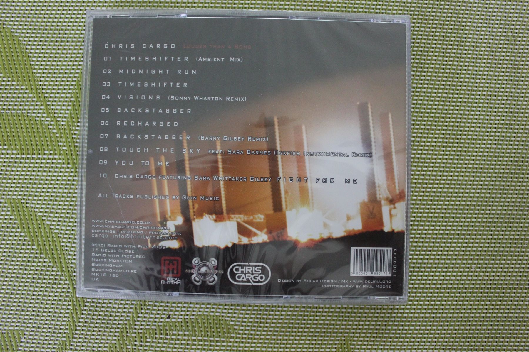 CD: Chris Cargo - Louder Than A Bomb (2009) CD NEU – Nuovo e nell'imballaggio originale da Geroldswil venduto da CD-Verkauf-2022 1