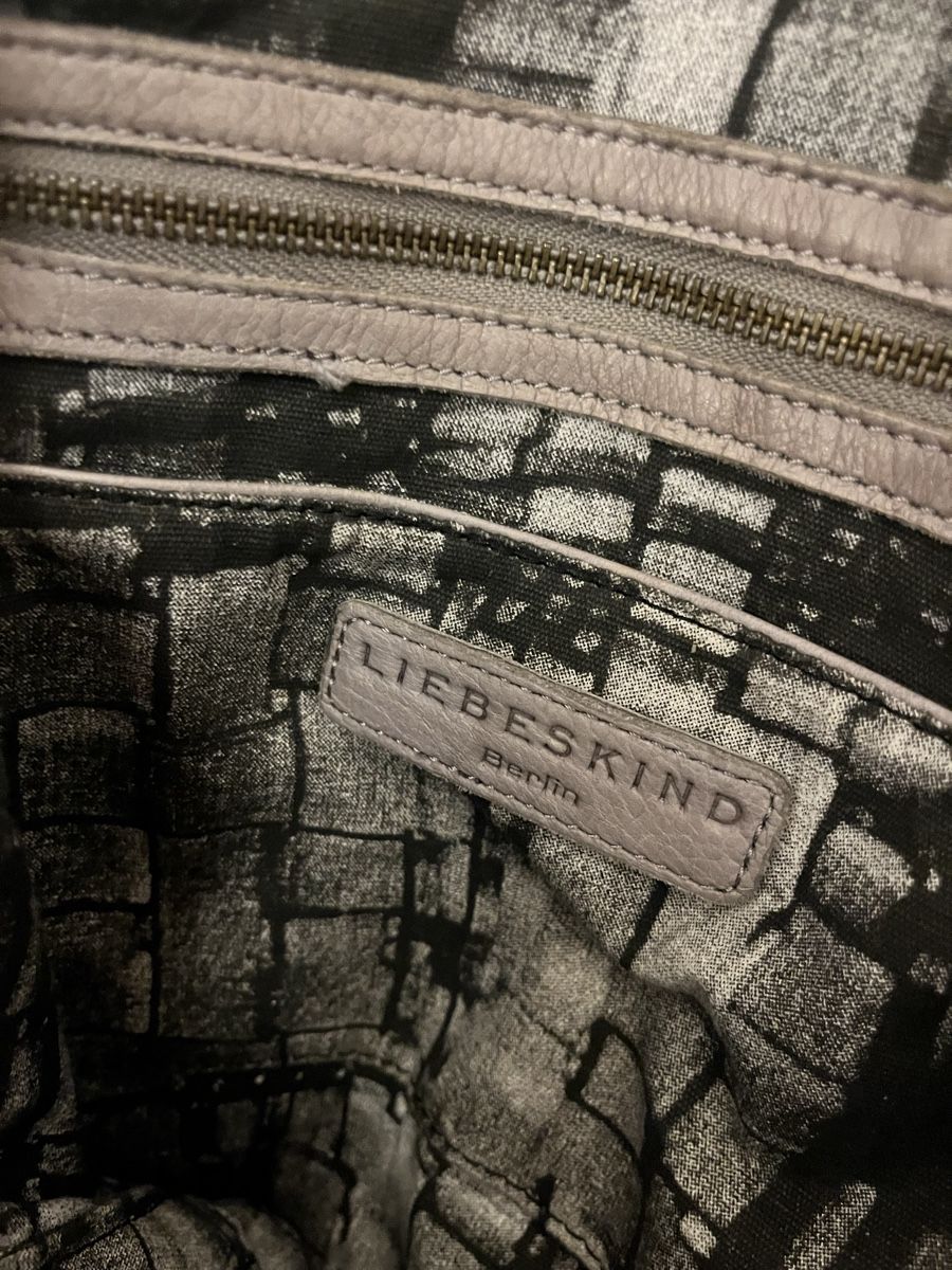 Liebeskind Borse da donna: Liebeskind Berlin Ledertasche Grau – Usato da Bern venduto da jol_8hxs 4