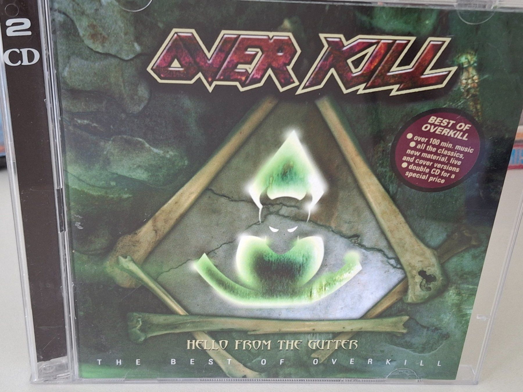 CDs: 2CD Overkill - Hello From The Gutter - Best Of - Doppel CD – Gebraucht aus Aarberg von Jackup1