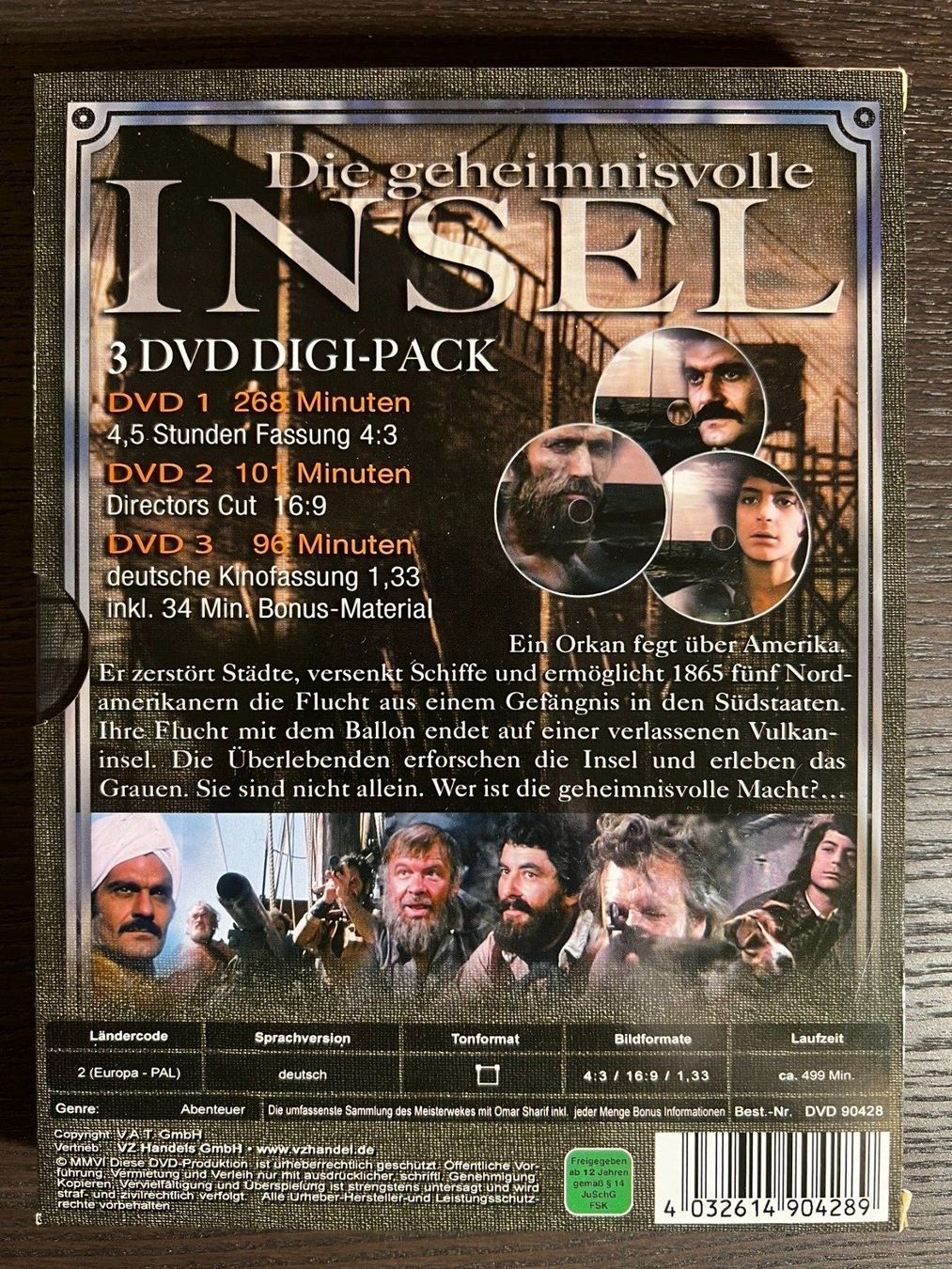 Tutti i DVDs: Die geheimnisvolle Insel – Usato da Zürich venduto da FilmFreunde 1