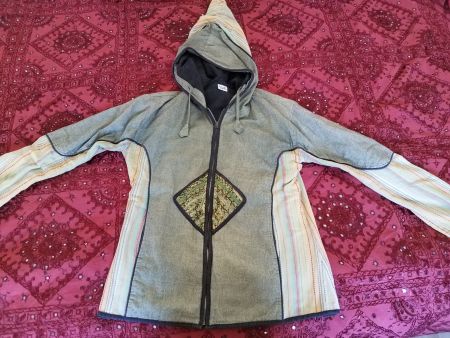 Nepal Jacke, Boho Hippie Goa M, schöner Zustand und sauber