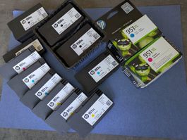 13 Stück Druckerpatronen HP original Ink Catridge