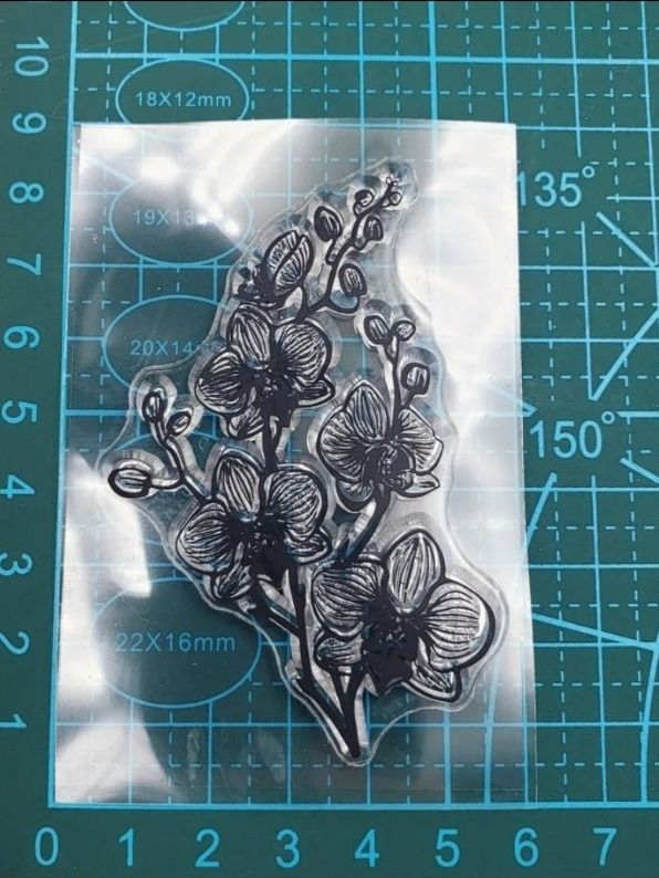 Timbri: Silikonstempel Nr.554, Blume – Nuovo e nell'imballaggio originale da Gretzenbach venduto da Fliegepilz56 2