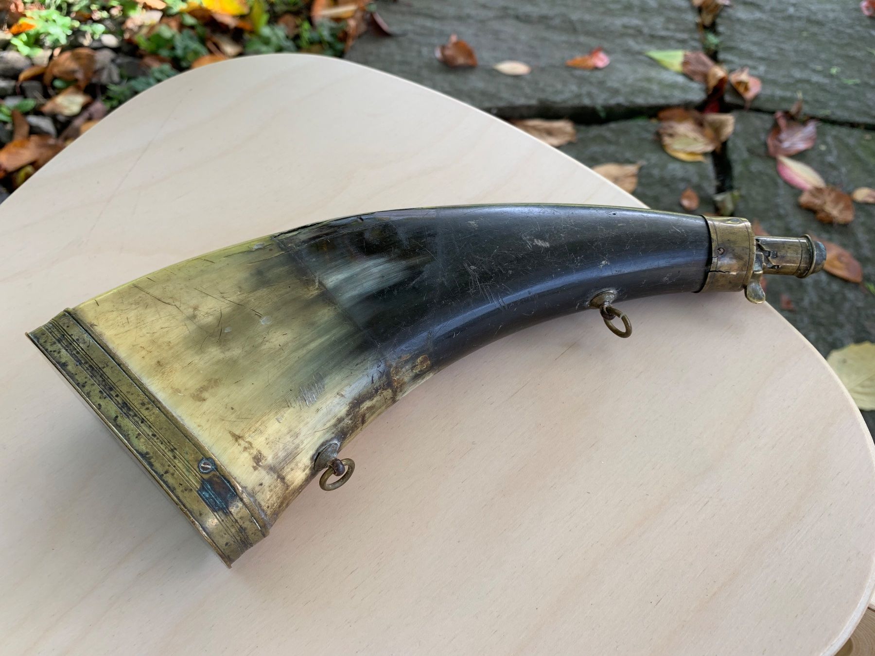 Il mondo degli animali: antikes Pulverhorn – Usato da Feldbach venduto da Olive1 8
