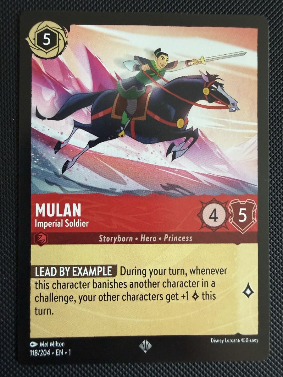 Disney Sammelbilder & Trading cards: Mulan - Imperial Soldier – Neu (gemäss Beschreibung) aus Allenwinden von nam_1988