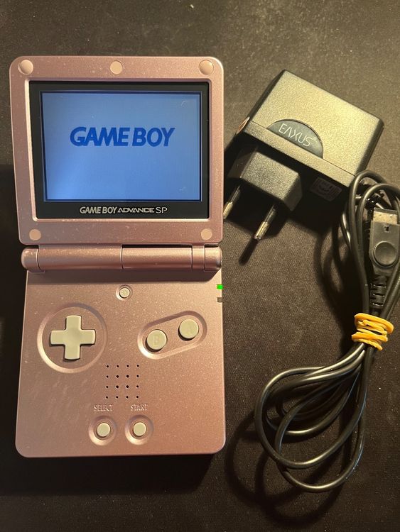 Gameboy Advance SP Rosa Pink + Ladekabel Nintendo (Gebraucht) in St ...