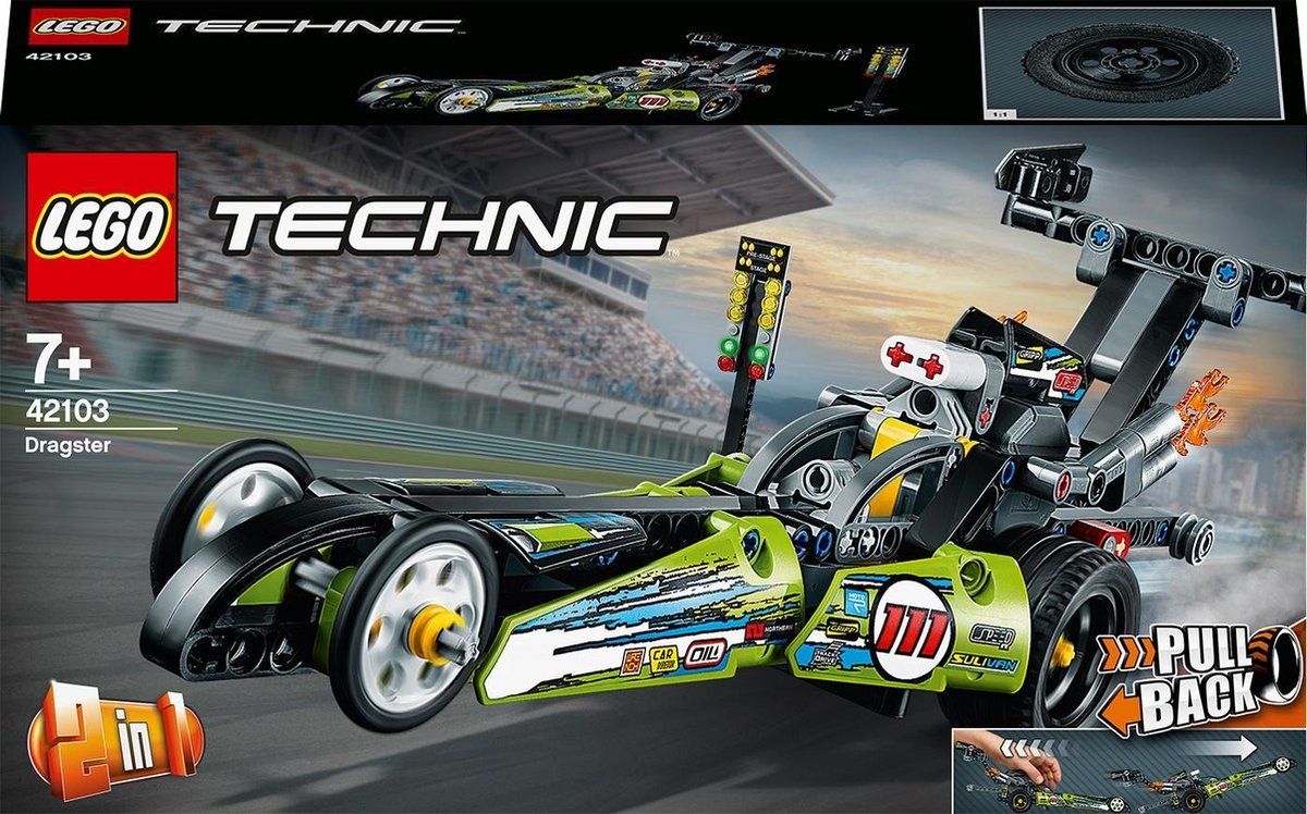 Lego Baukästen: LEGO Technic 42103 Drag Racer - Pull-Back Action! – Gebraucht aus Chur von MarcusinChur