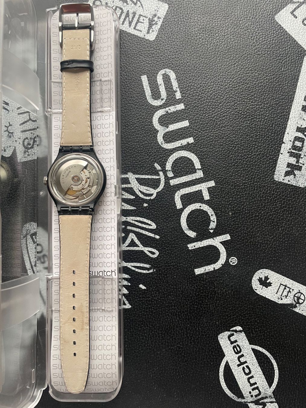 Swatch Orologi: Swatch Uhr Automatic Tarsia SAB106 – Nuovo (secondo la descrizione) da Orpund venduto da Dracaris77 1
