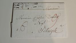 076. VORPHILABRIEF (FRIBOURG - SCHWYZ 1829)