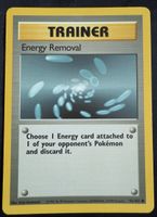 Energy Removal Trainer Pokemon Base Set - 92/102