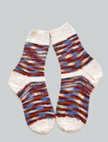 Socken, handgestrickt, Grösse 38/39, neu (ungetragen)