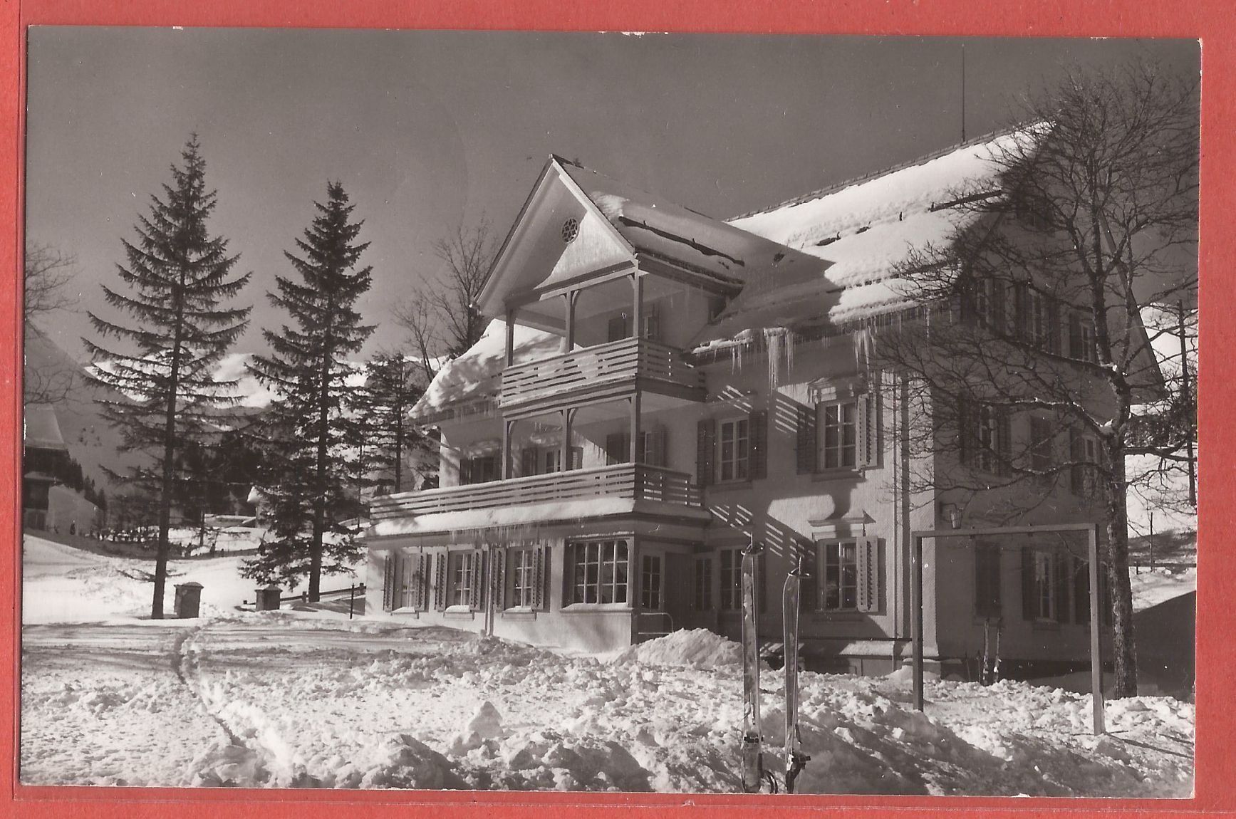 Ansichtskarten: Stoos - Ferienhaus Maggi - 1971 abgestempelt – Gebraucht aus Fislisbach von Porano
