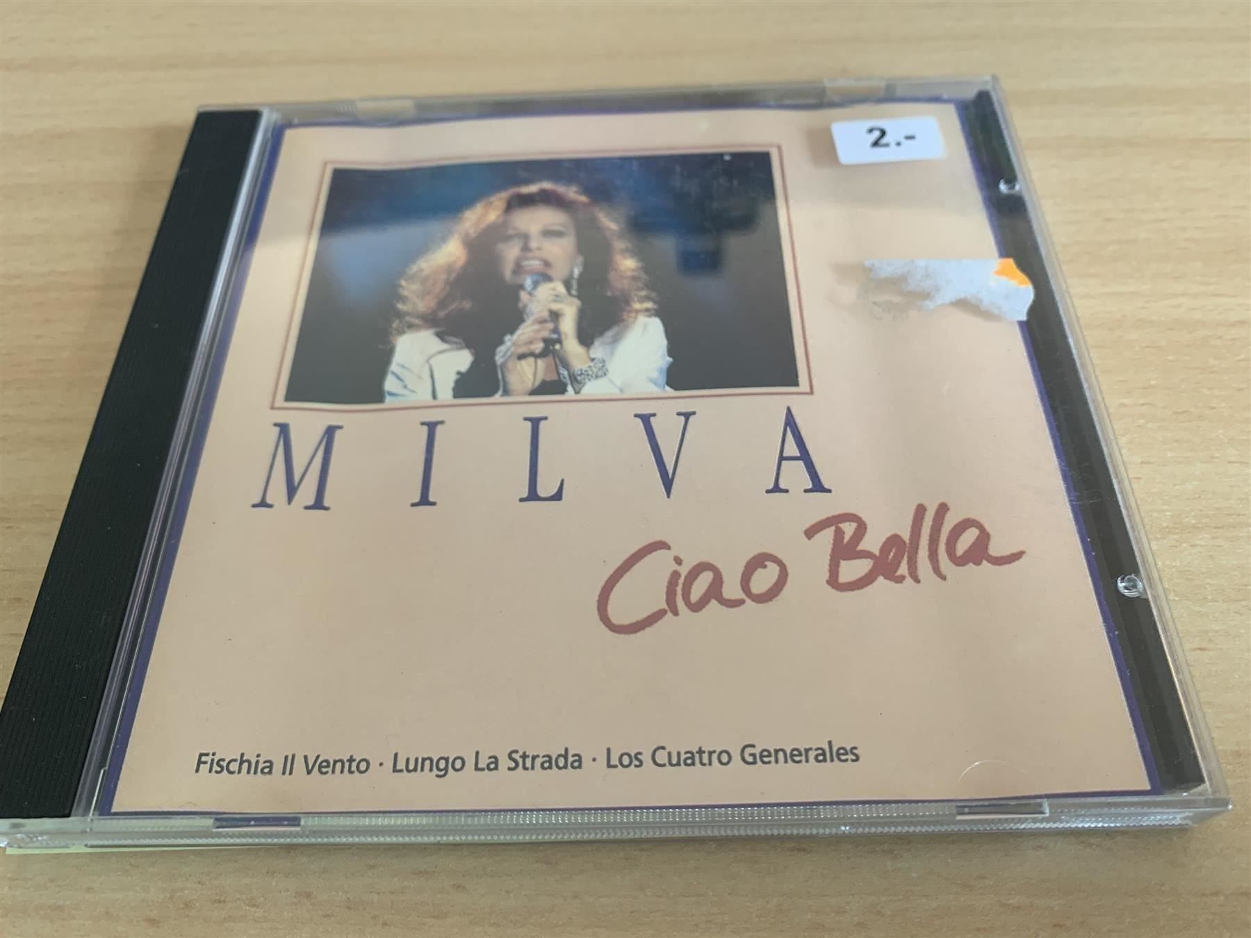 CD: Milva – Ciao Bella – Usato da Rikon im Tösstal venduto da Alpenmutz