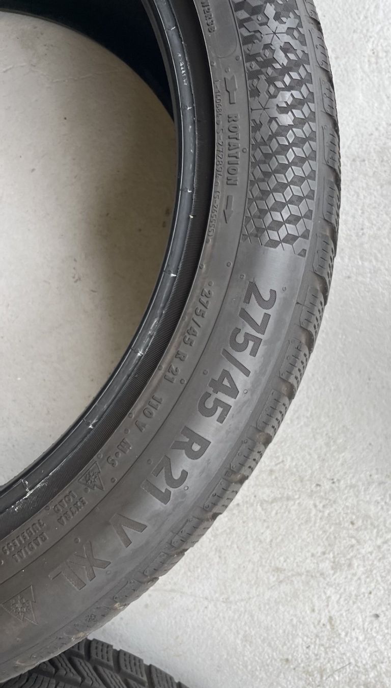 Continental Pneus & Roues: Continental Winter Contact TS 870 P – D'occasion à Lachen SZ par Tennis2023 1