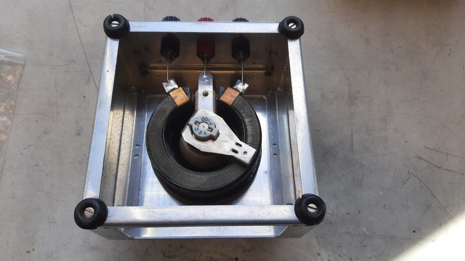 Misurare: potentiomètre de laboratoire 250ohm 0,63A – Usato da Attalens venduto da Gmsa68 2