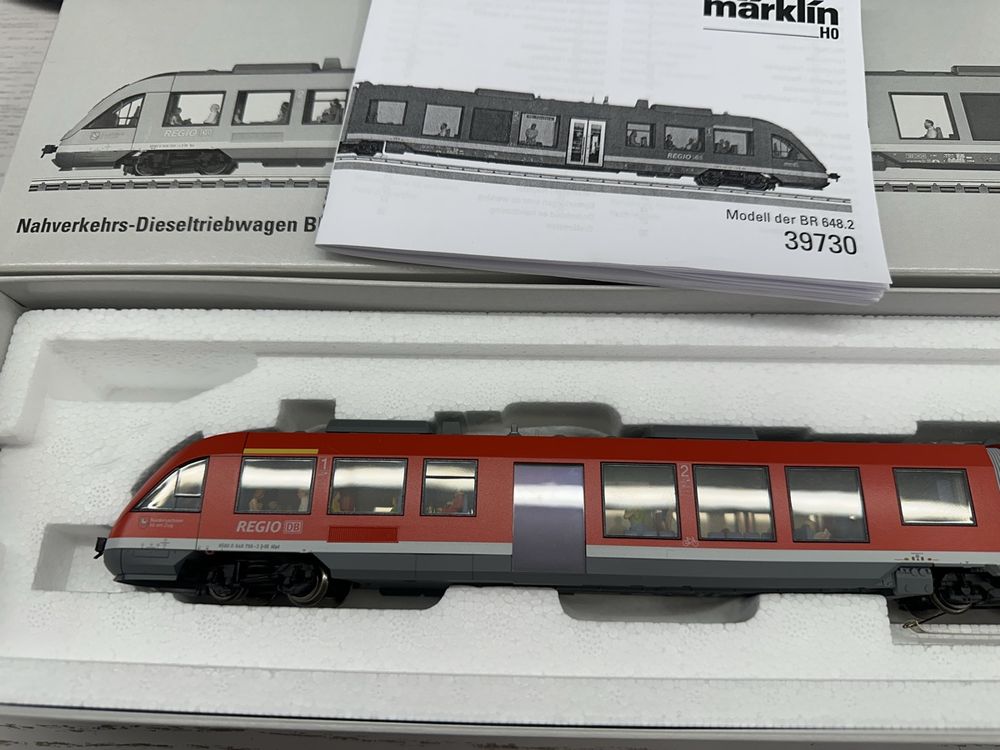 Märklin 39720 DB BR 648.2 Dieseltriebwagen mfx Sound (Gebraucht) in ...