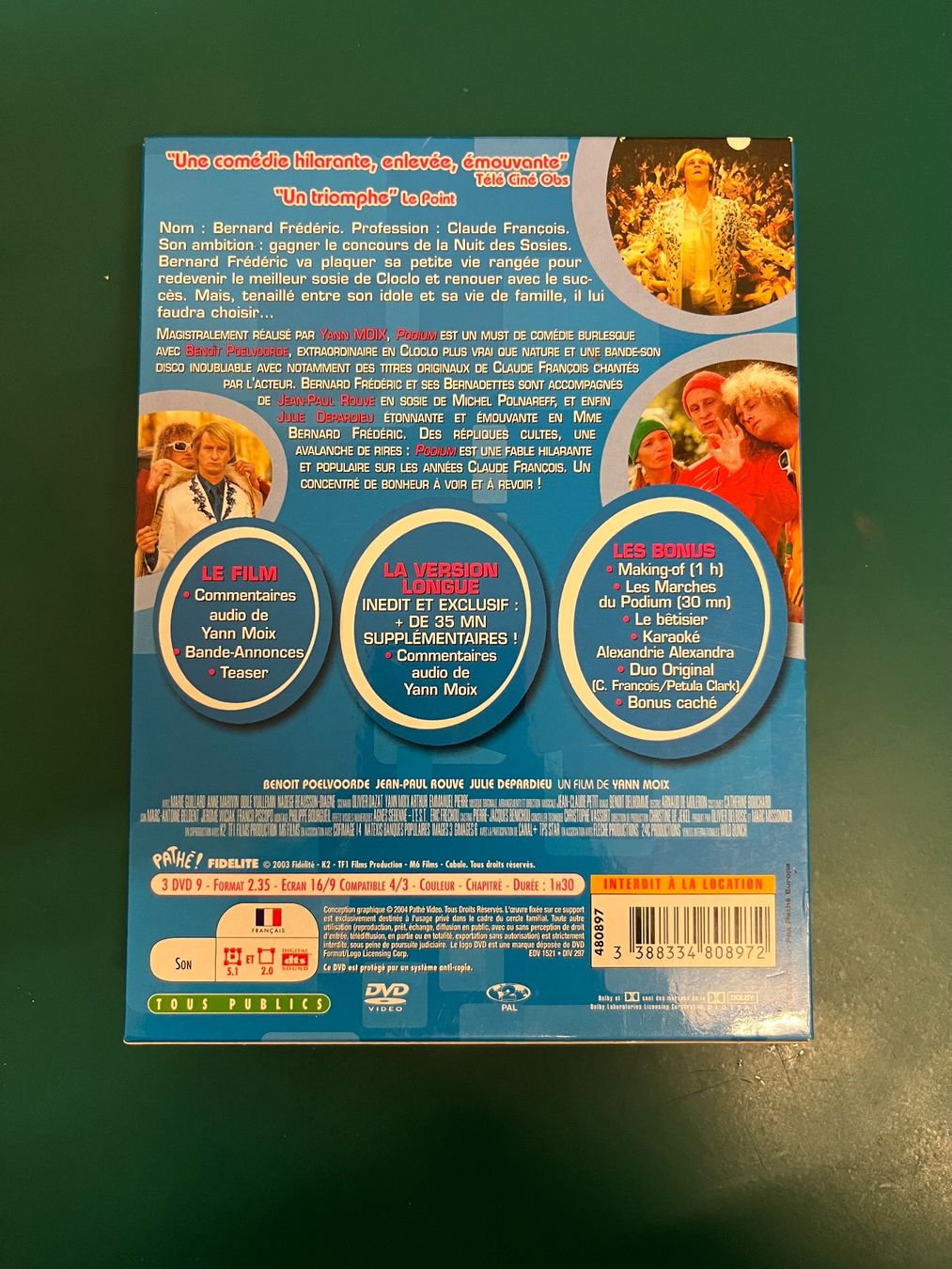Tutti i DVDs: DVD Podium Edition Collector – Usato da Nyon venduto da Ataraxia 1