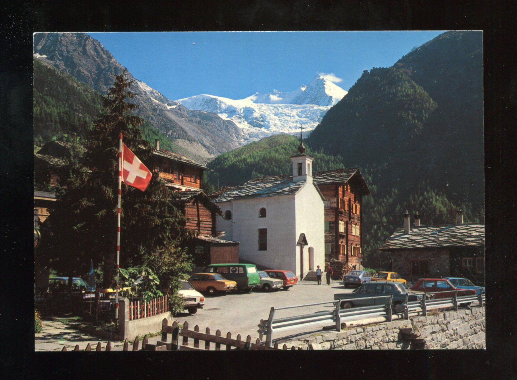 Cartoline postali: Ried, St. Niklaus, Grächen – Usato da Aarau venduto da Elmaar41