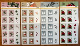 2018 Spezielle Anlässe Nr.1691-1694, im 10er Bogen mit ET-ʘ