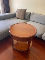Table basse ronde - Design fleurale