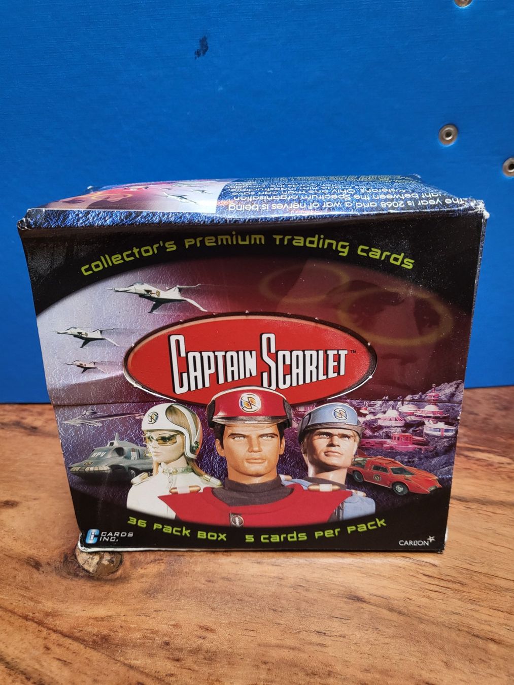 Carte collezionabili: TRADING CARDS CAPTAIN SCARLET 2002 – Nuovo e nell'imballaggio originale da Schönenberg ZH venduto da heaangst