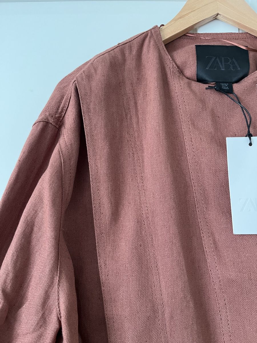 Zara Giacche: Leinen-Bomberjacke – Nuovo e nell'imballaggio originale da Allschwil venduto da eyl_bb8q 3