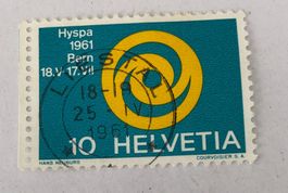 Nr. 376 GESTEMPELT  Liestal  1961   