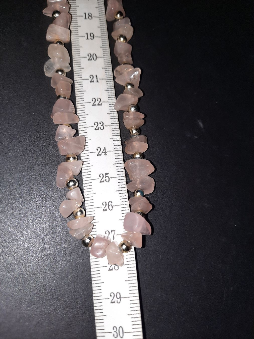 Catenine: collana quarzo rosa – Usato da Biasca venduto da Old_6blh 3