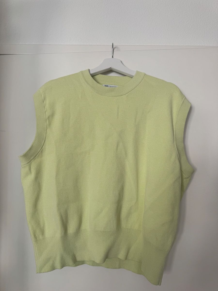 Zara Gilet & Giacche: Baumwoll-Pollunder Gr. S-M, Pastellgelb – Usato da Oberwil BL venduto da Alex82kn