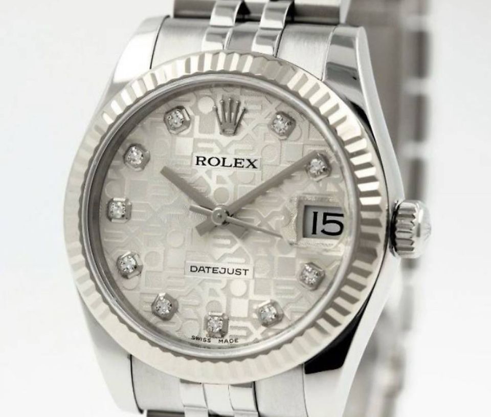 Rolex Orologi: Rolex Datejust 31mm  –  mit echte Diamanten – Nuovo (secondo la descrizione) da Zürich venduto da ReStyle.