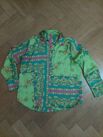 Bunte Bluse von Mango