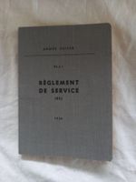 Règlement de service de l'Armée suisse, 1954