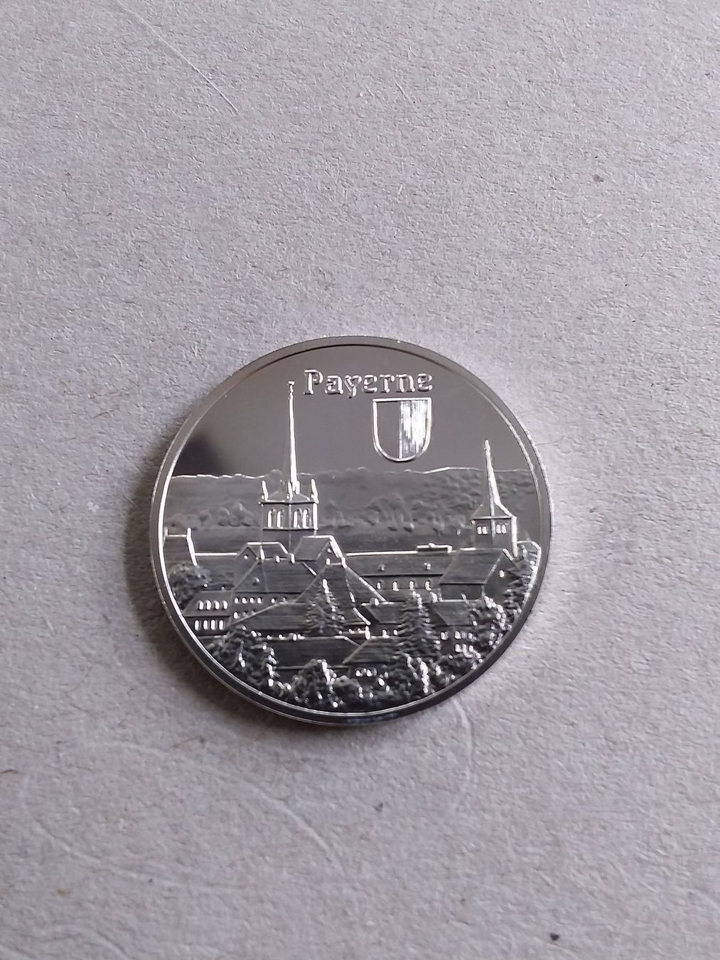 Medaglie: Silbermedaille schöne Schweiz Payerne – Usato da Schwyz venduto da Trofana