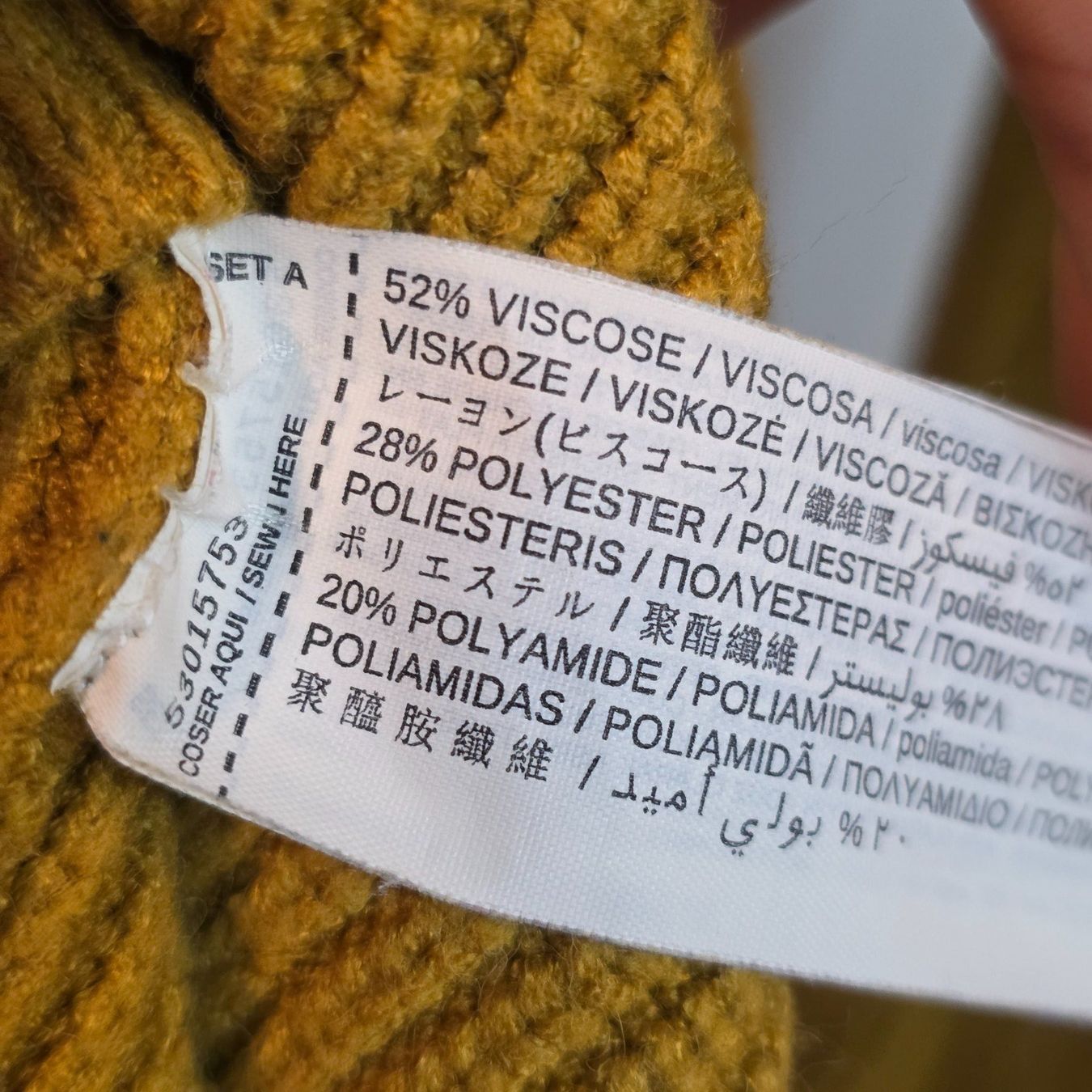 Mango Maglioni & Felpe: Mango asymmetrischer Pullover Ocker M – Usato da Wald ZH venduto da CapLux 2