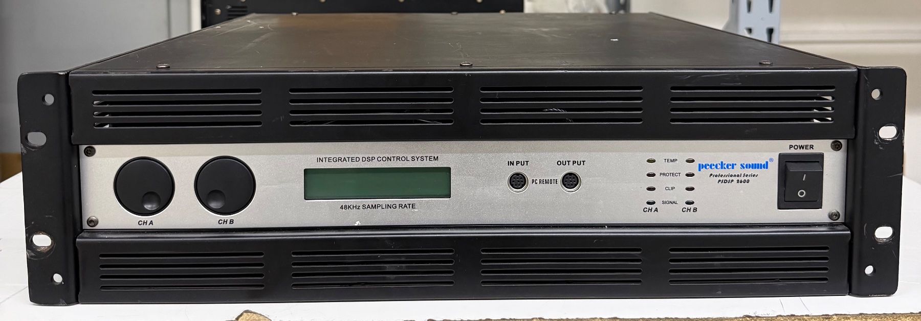 Amplificatori: Amplificatore professionale Pecker Sound PSDSP2600 con DSP – Usato da Riazzino venduto da ste_p59z