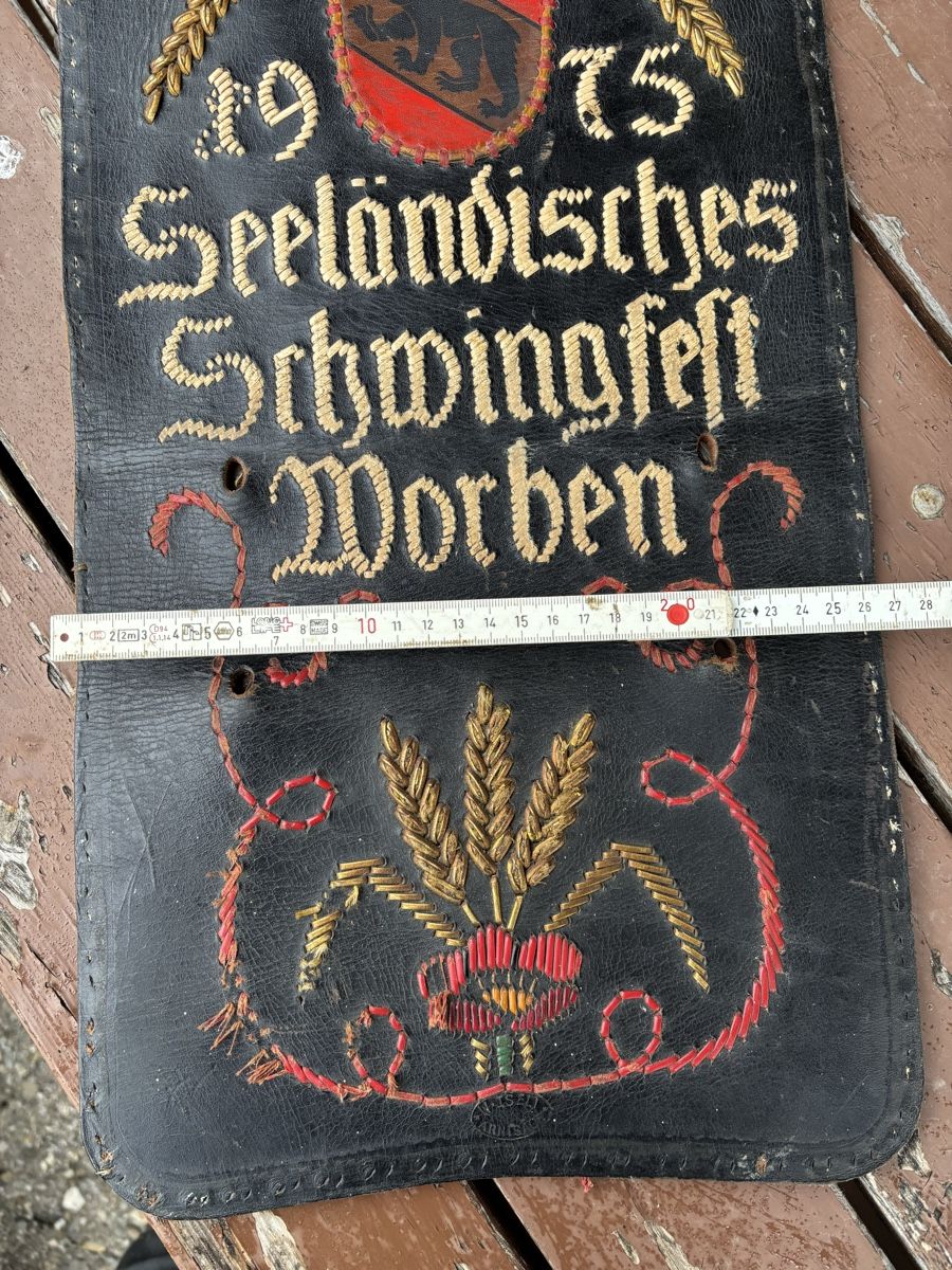 Campanacci mucche: Treichelriemen 1975 – Usato da Schangnau venduto da Roseggli82 7